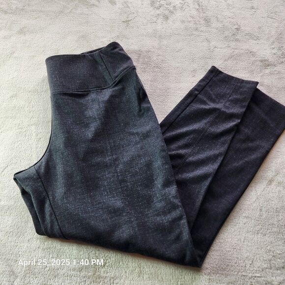 Apt. 9 Pants - Apt. 9 Women's Large Black Cr Hat Dress Pants Comfort Waist Seamed Front Ankle